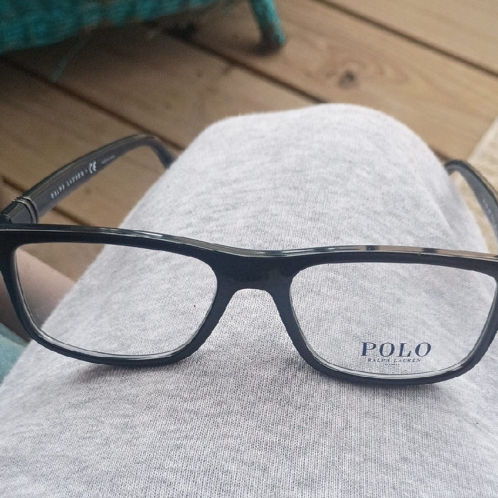 Ralph Lauren Black Designer Fashion Glasses